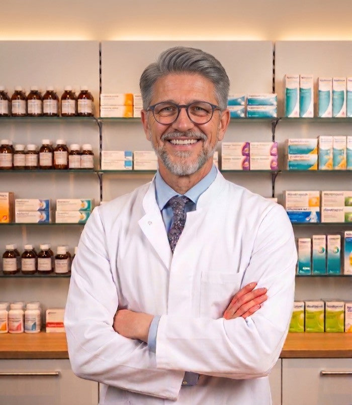 Jonas Gütermann, Approbierter Pharmazeut
