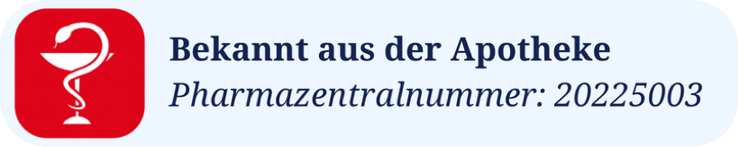 Bekannt aus der Apotheke