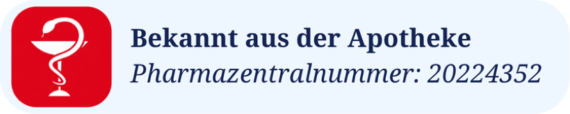 Bekannt aus der Apotheke