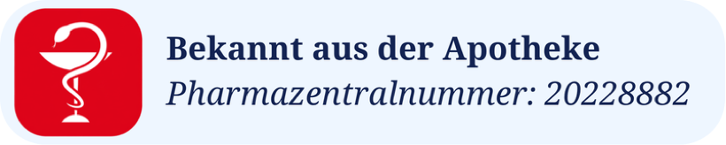 Bekannt aus der Apotheke